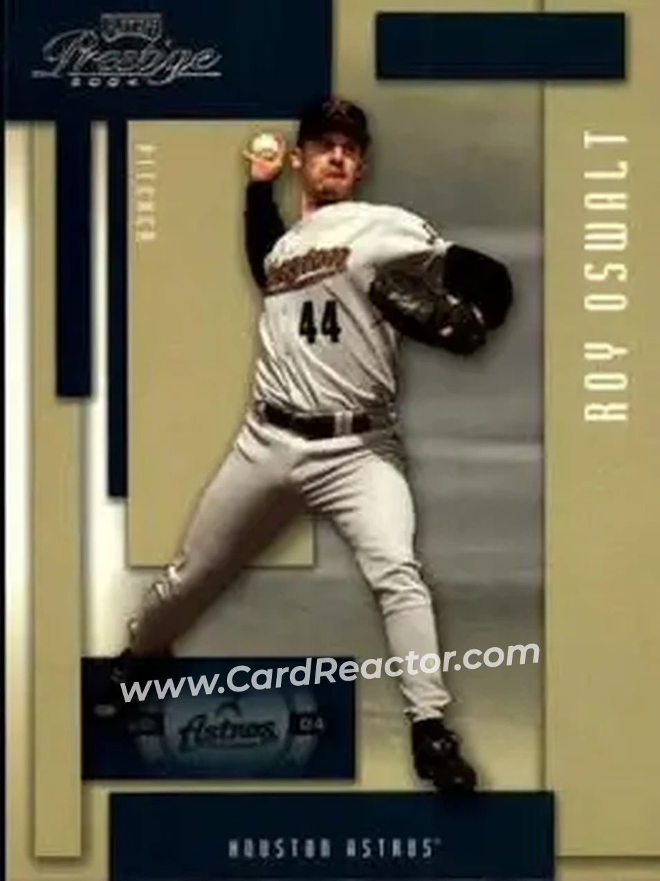 2004 Playoff Prestige #87 - Roy Oswalt - Houston Astros - Front 2004 Playoff Prestige #87 - Roy Oswalt - Houston Astros - Front