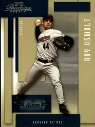 2004 Playoff Prestige #87 - Roy Oswalt - Houston Astros