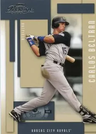 2004 Playoff Prestige #90 - Carlos Beltran - Kansas City Royals