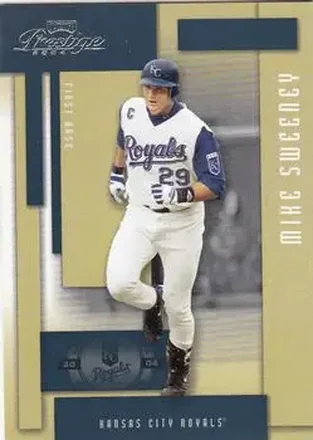 2004 Playoff Prestige #92 - Mike Sweeney - Kansas City Royals