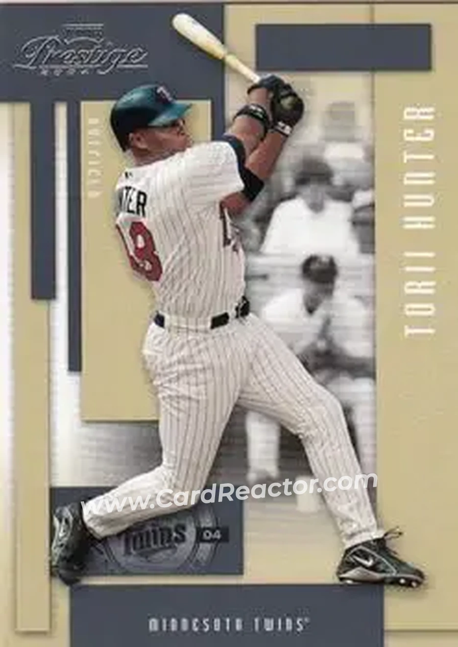2004 Playoff Prestige #109 - Torii Hunter - Minnesota Twins - Front