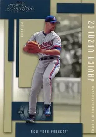2004 Playoff Prestige #111 - Javier Vazquez - New York Yankees
