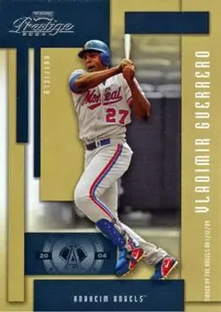 2004 Playoff Prestige #116 - Vladimir Guerrero - Anaheim Angels