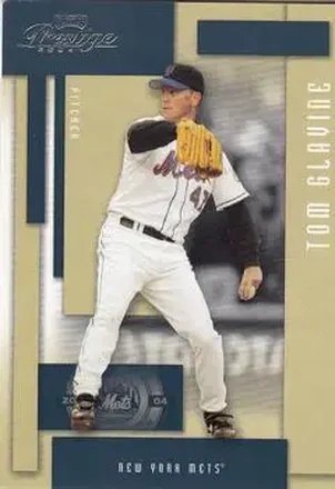 2004 Playoff Prestige #122 - Tom Glavine - New York Mets