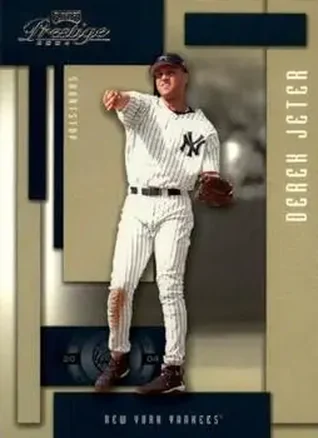 2004 Playoff Prestige #126 - Derek Jeter - New York Yankees