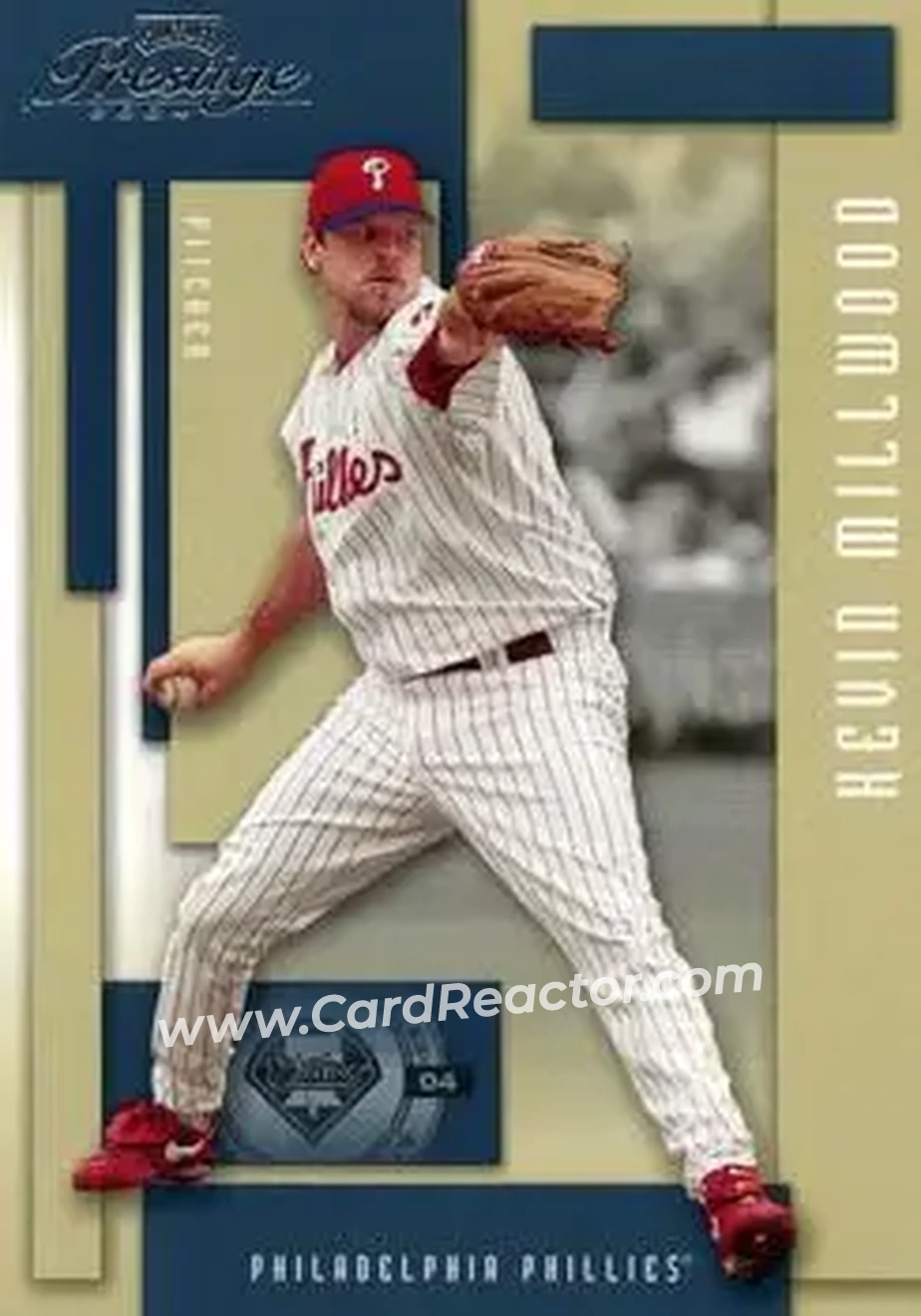 2004 Playoff Prestige #144 - Kevin Millwood - Philadelphia Phillies - Front