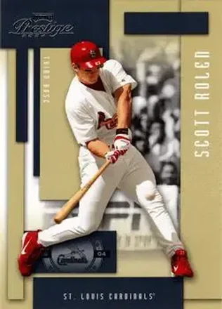 2004 Playoff Prestige #156 - Scott Rolen - St. Louis Cardinals