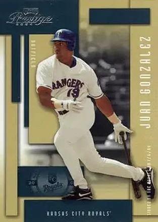 2004 Playoff Prestige #189 - Juan Gonzalez - Kansas City Royals