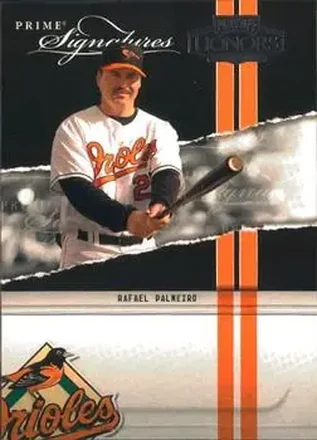 2004 Playoff Honors - Prime Signatures #PS-2 - Rafael Palmeiro - Baltimore Orioles