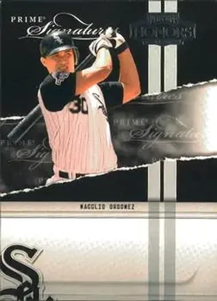 2004 Playoff Honors - Prime Signatures #PS-17 - Magglio Ordonez - Chicago White Sox