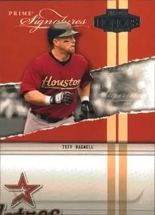 2004 Playoff Honors - Prime Signatures #PS-23 - Jeff Bagwell - Houston Astros