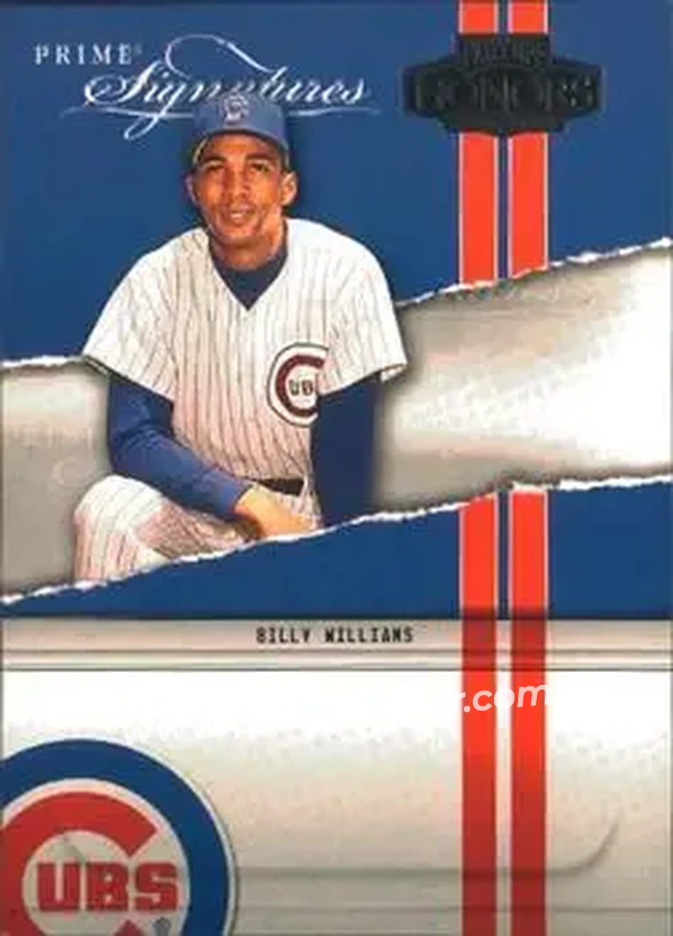 2004 Playoff Honors - Prime Signatures #PS-27 - Billy Williams - Chicago Cubs - Front 2004 Playoff Honors - Prime Signatures #PS-27 - Billy Williams - Chicago Cubs - Front