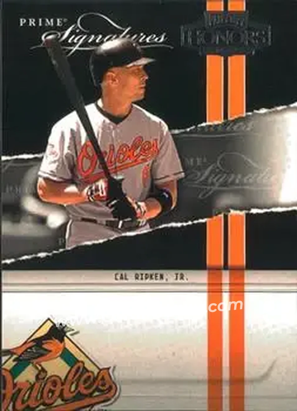 2004 Playoff Honors - Prime Signatures #PS-32 - Cal Ripken - Baltimore Orioles - Front