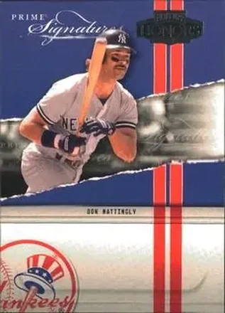 2004 Playoff Honors - Prime Signatures #PS-34 - Don Mattingly - New York Yankees