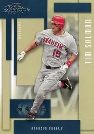 2004 Playoff Prestige #5 - Tim Salmon - Anaheim Angels