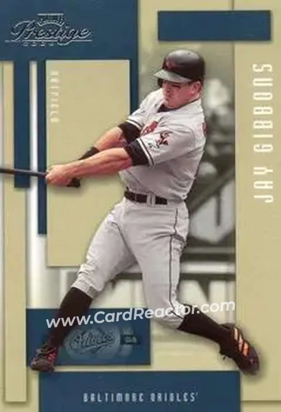 2004 Playoff Prestige #25 - Jay Gibbons - Baltimore Orioles - Front 2004 Playoff Prestige #25 - Jay Gibbons - Baltimore Orioles - Front