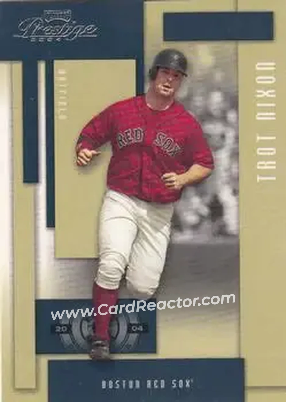 2004 Playoff Prestige #36 - Trot Nixon - Boston Red Sox - Front 2004 Playoff Prestige #36 - Trot Nixon - Boston Red Sox - Front