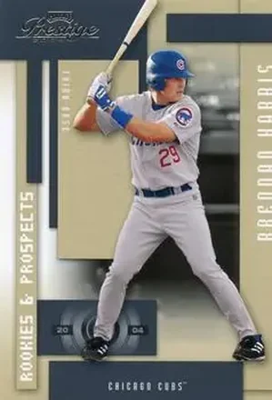 2004 Playoff Prestige #38 - Brendan Harris - Chicago Cubs