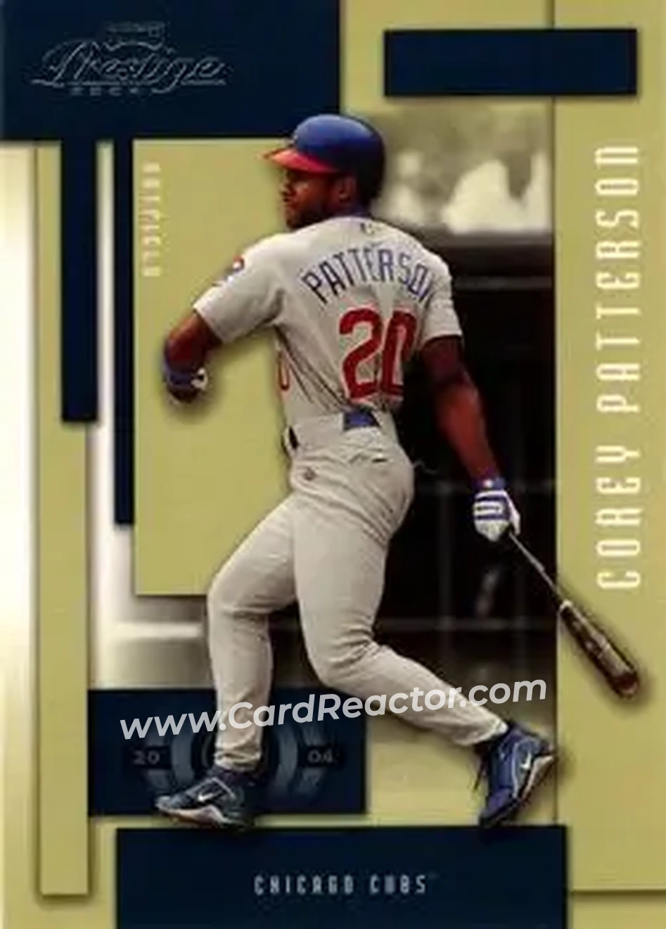 2004 Playoff Prestige #40 - Corey Patterson - Chicago Cubs - Front