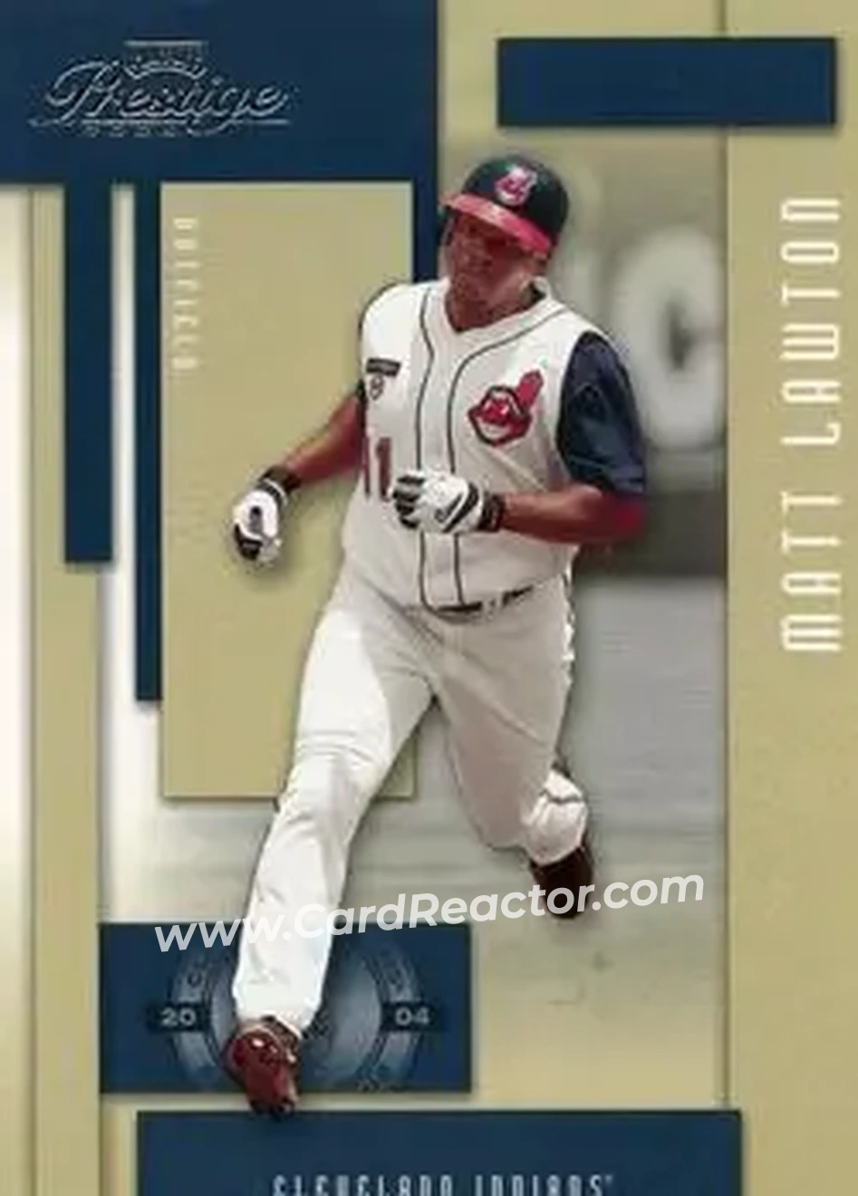 2004 Playoff Prestige #61 - Matt Lawton - Cleveland Indians - Front 2004 Playoff Prestige #61 - Matt Lawton - Cleveland Indians - Front