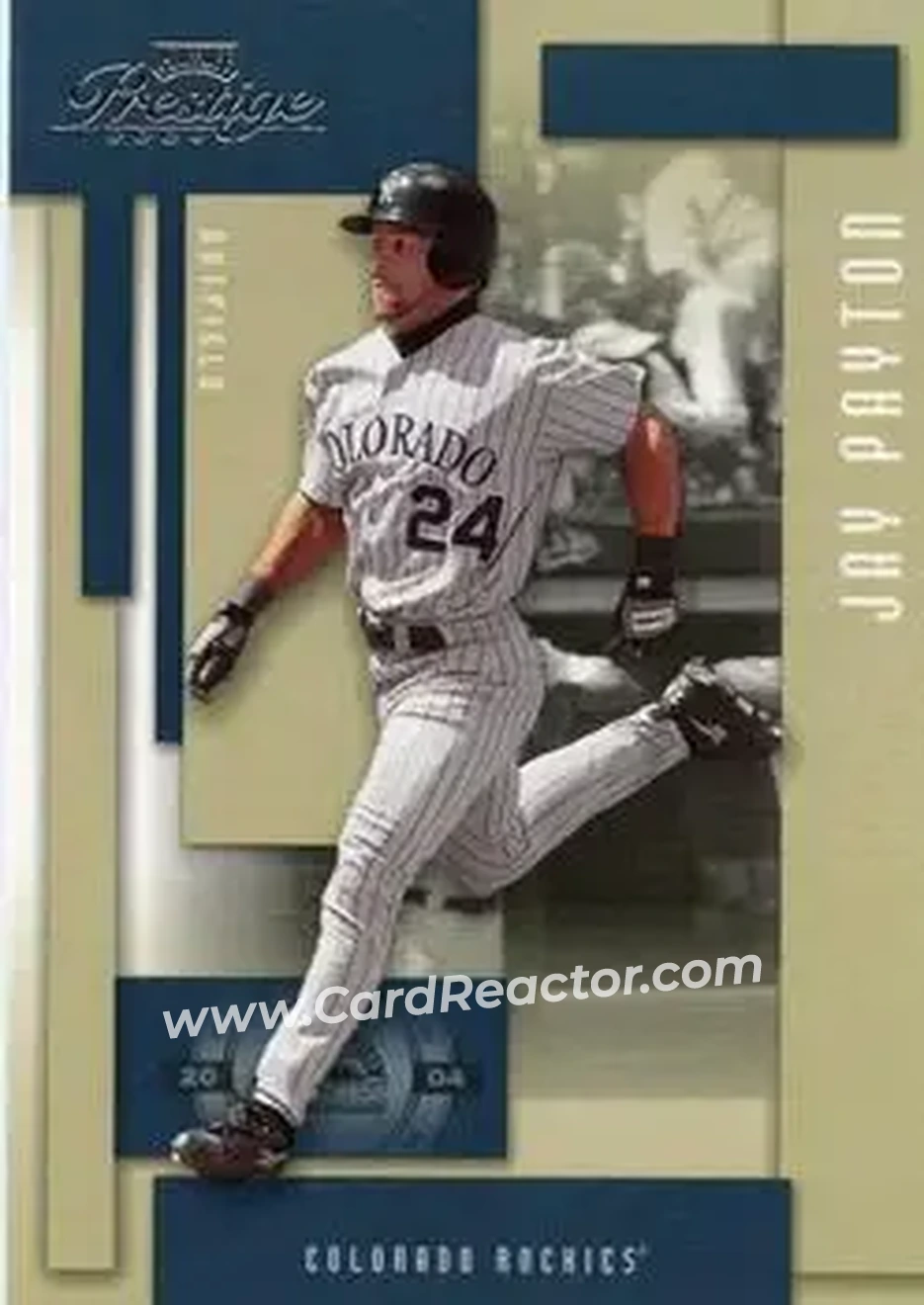 2004 Playoff Prestige #65 - Jay Payton - Colorado Rockies - Front 2004 Playoff Prestige #65 - Jay Payton - Colorado Rockies - Front