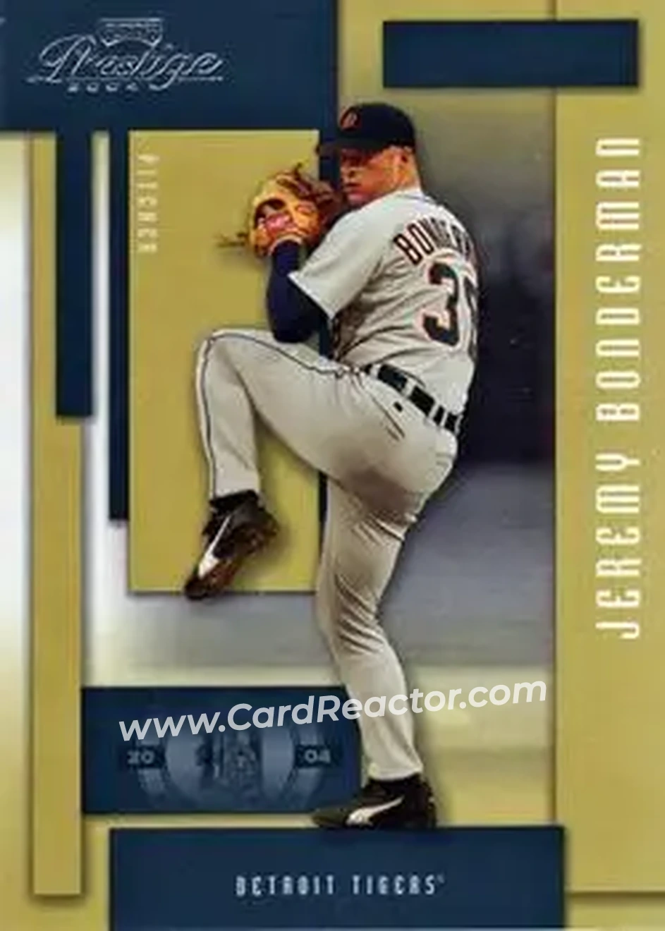 2004 Playoff Prestige #72 - Jeremy Bonderman - Detroit Tigers - Front