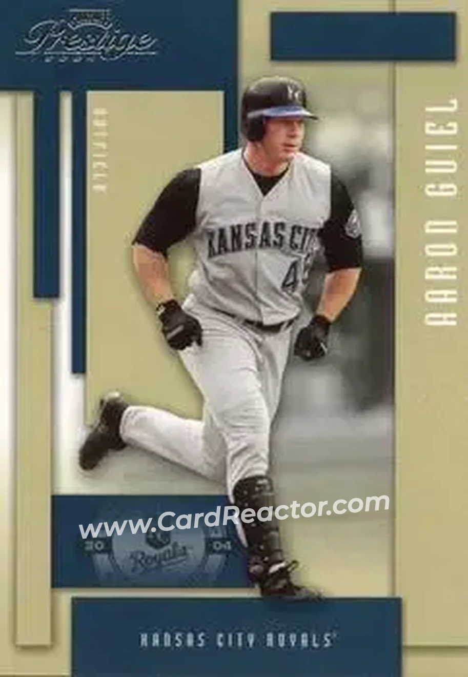 2004 Playoff Prestige #88 - Aaron Guiel - Kansas City Royals - Front