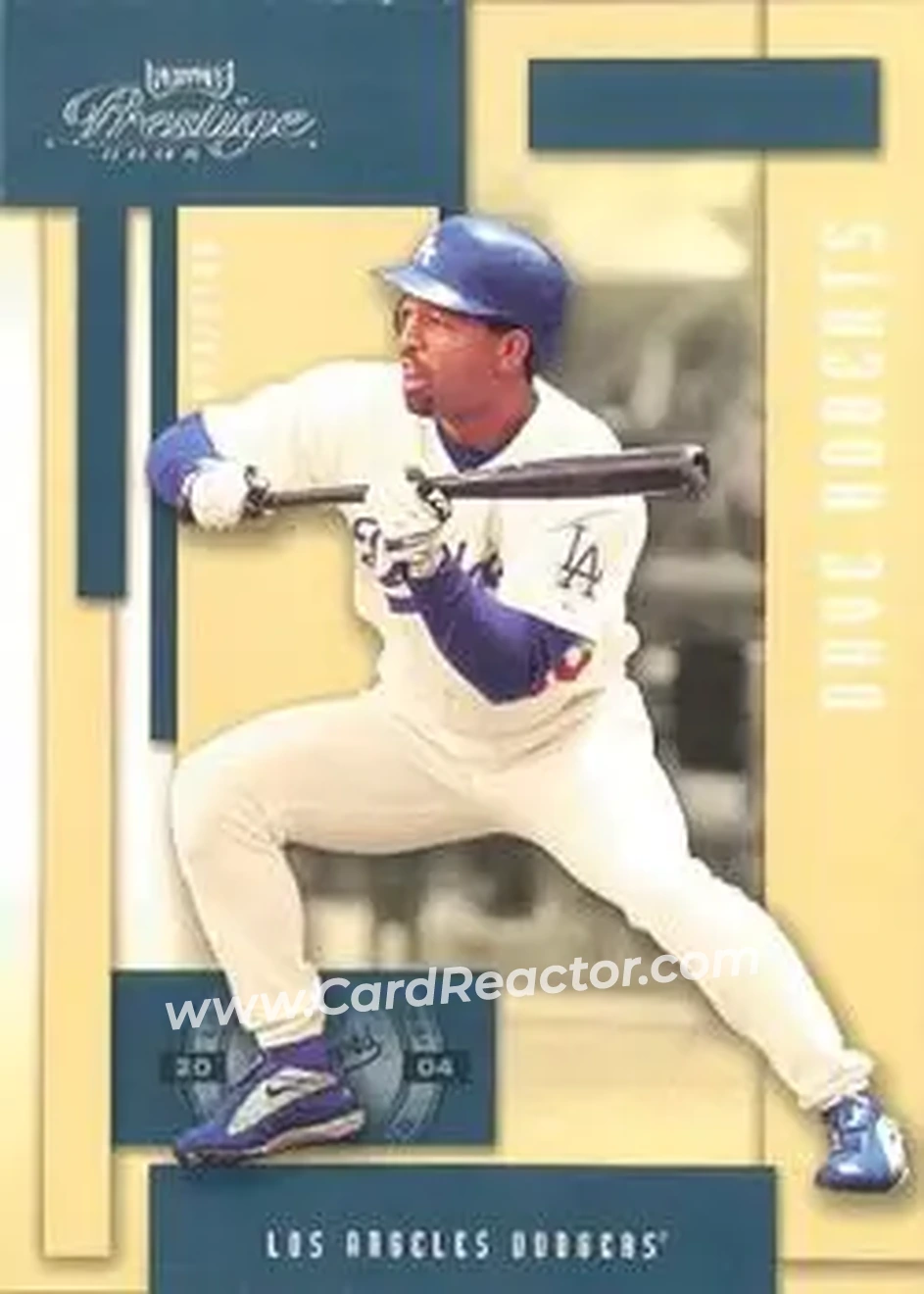 2004 Playoff Prestige #94 - Dave Roberts - Los Angeles Dodgers - Front