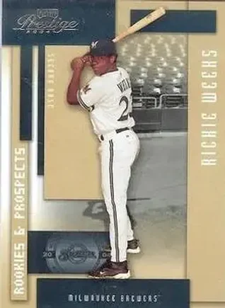 2004 Playoff Prestige #103 - Rickie Weeks - Milwaukee Brewers