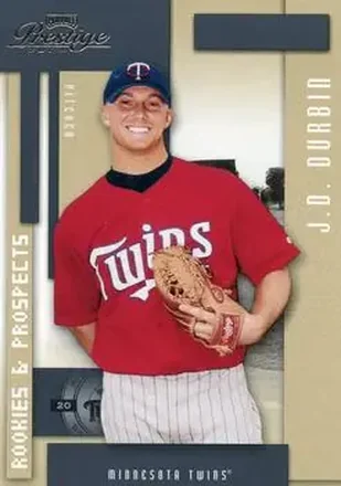 2004 Playoff Prestige #105 - J.D. Durbin - Minnesota Twins