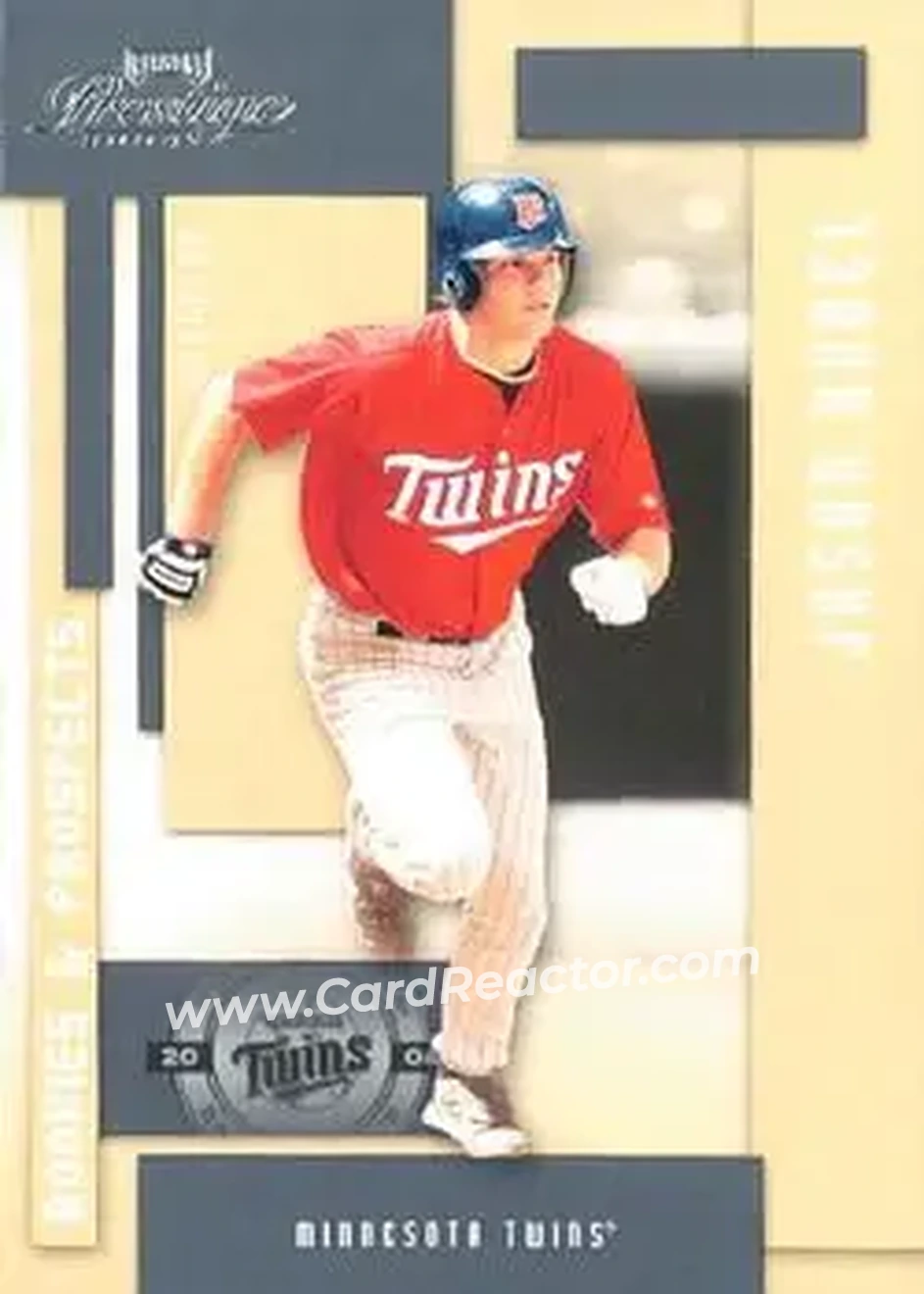2004 Playoff Prestige #107 - Jason Kubel - Minnesota Twins - Front