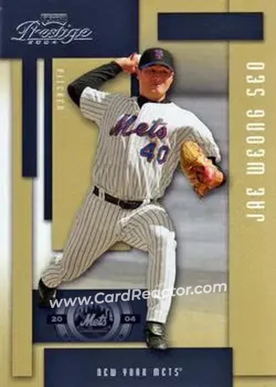 2004 Playoff Prestige #119 - Jae Seo - New York Mets - Front