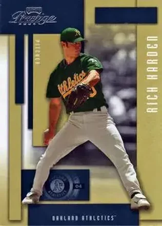 2004 Playoff Prestige #139 - Rich Harden - Oakland Athletics