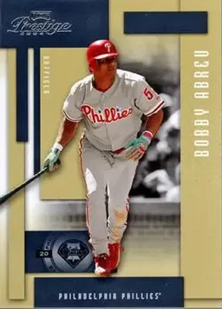 2004 Playoff Prestige #141 - Bob Abreu - Philadelphia Phillies