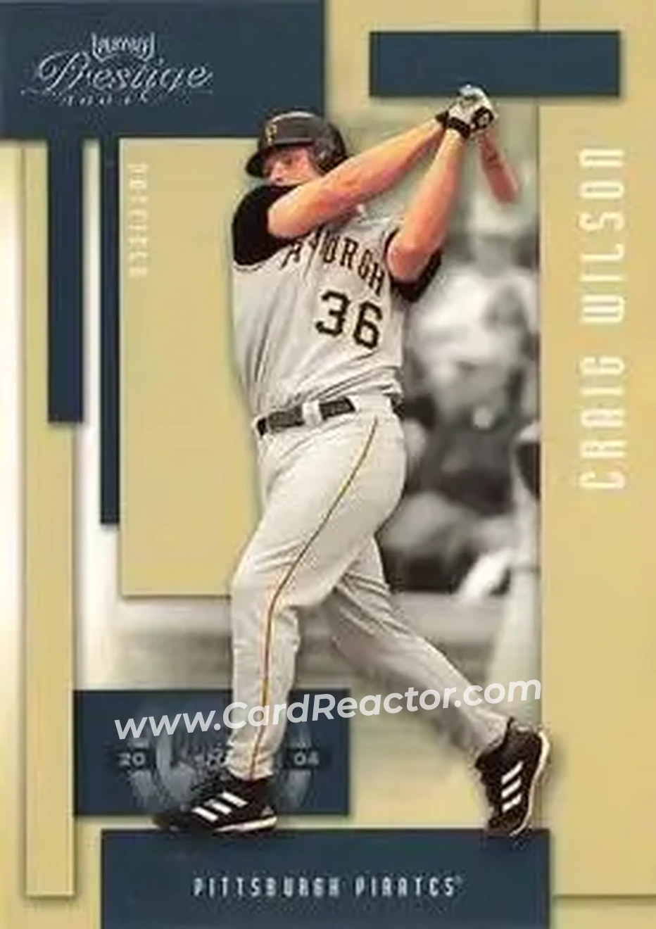 2004 Playoff Prestige #147 - Craig Wilson - Pittsburgh Pirates - Front
