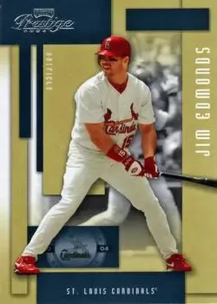 2004 Playoff Prestige #154 - Jim Edmonds - St. Louis Cardinals