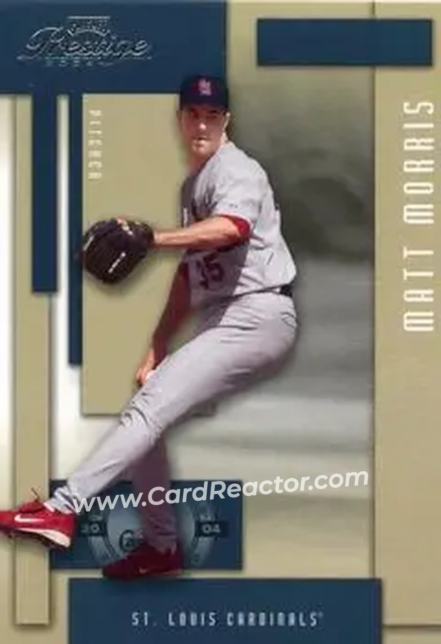 2004 Playoff Prestige #155 - Matt Morris - St. Louis Cardinals - Front