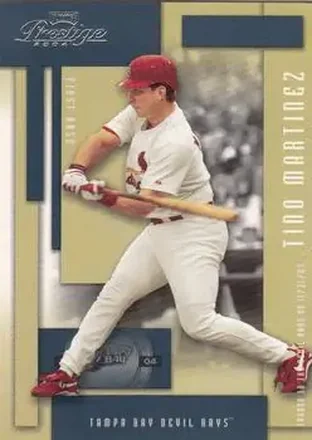 2004 Playoff Prestige #157 - Tino Martinez - Tampa Bay Devil Rays