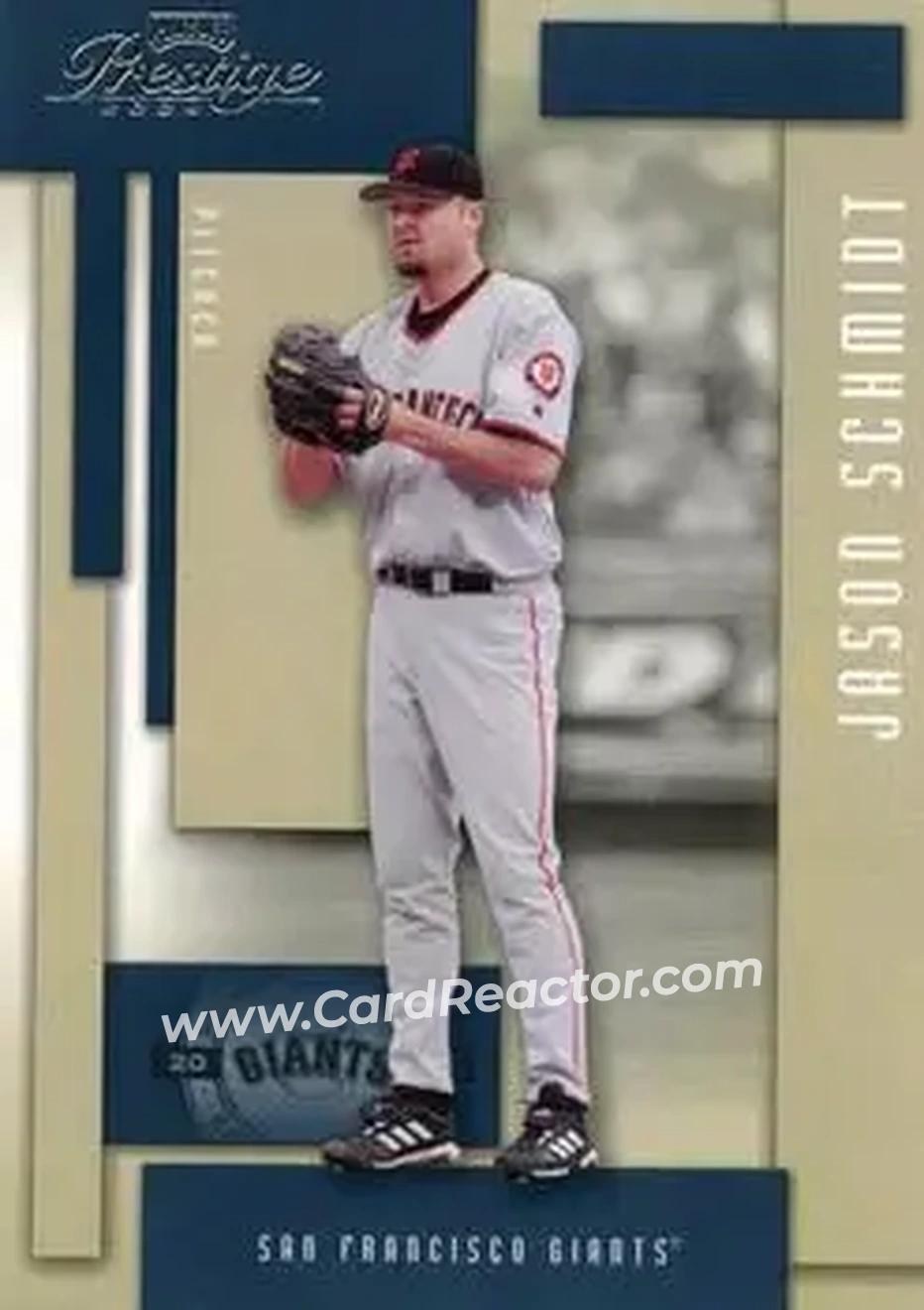 2004 Playoff Prestige #166 - Jason Schmidt - San Francisco Giants - Front