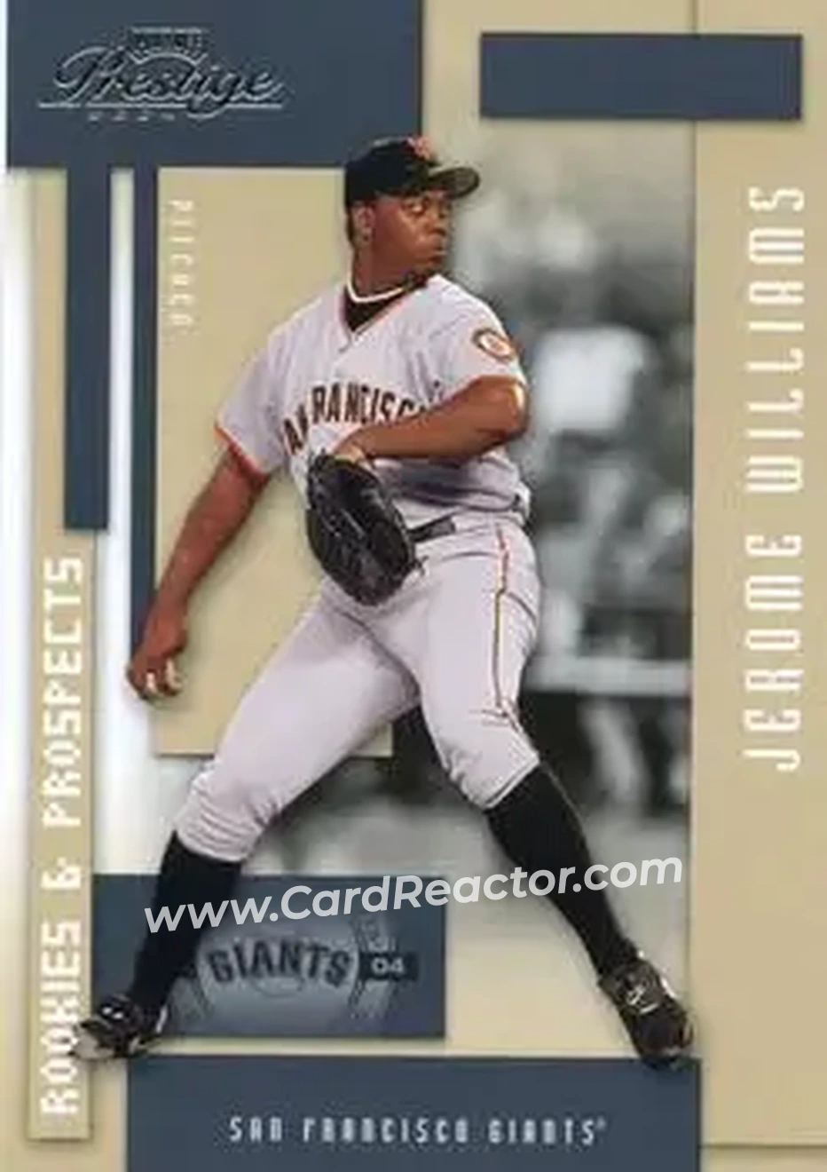 2004 Playoff Prestige #167 - Jerome Williams - San Francisco Giants - Front