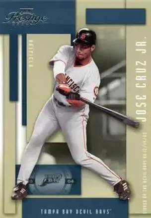 2004 Playoff Prestige #169 - Jose Cruz - Tampa Bay Devil Rays