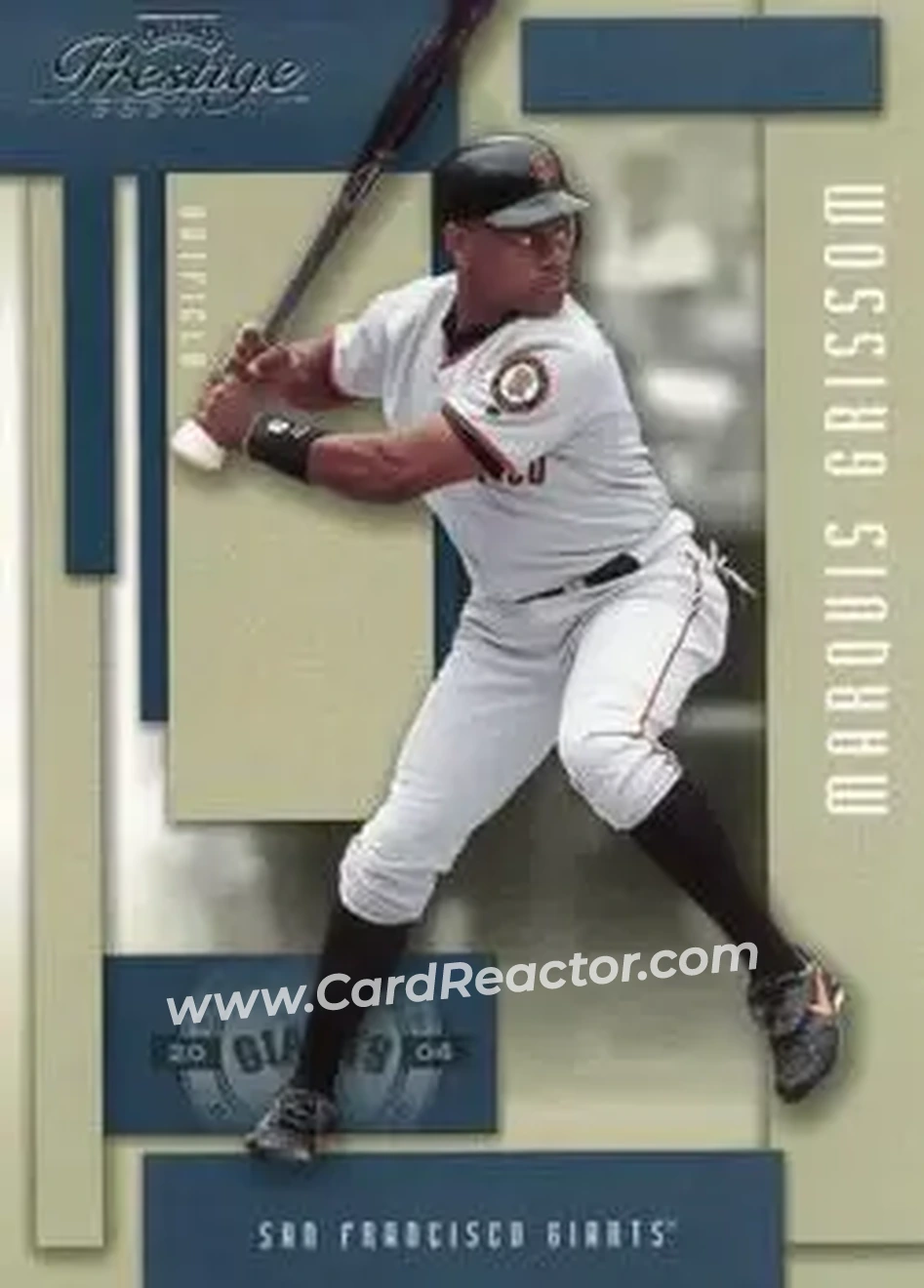 2004 Playoff Prestige #170 - Marquis Grissom - San Francisco Giants - Front