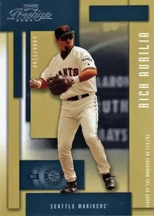 2004 Playoff Prestige #172 - Rich Aurilia - Seattle Mariners