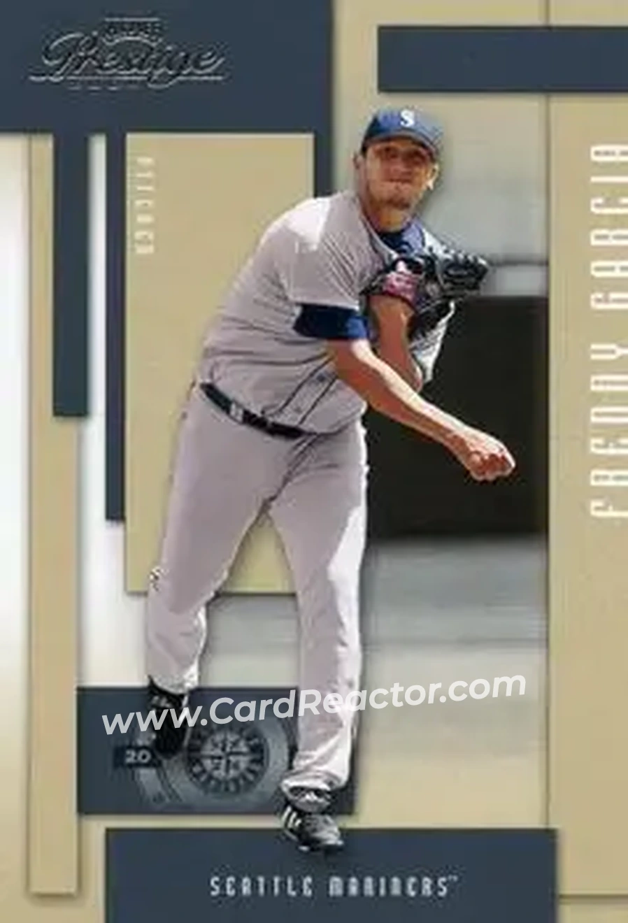 2004 Playoff Prestige #174 - Freddy Garcia - Seattle Mariners - Front
