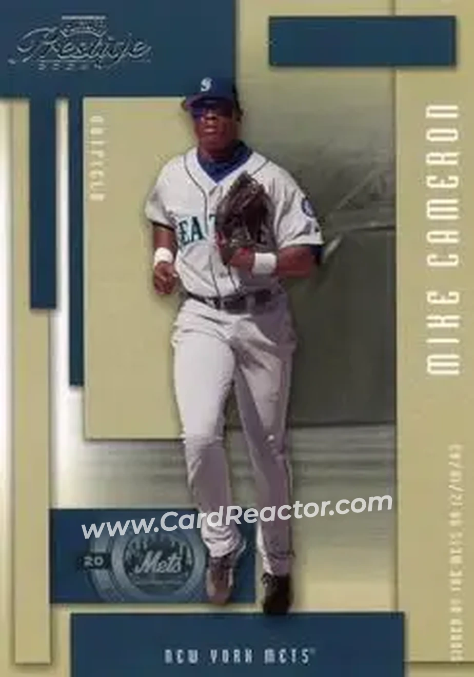 2004 Playoff Prestige #178 - Mike Cameron - New York Mets - Front