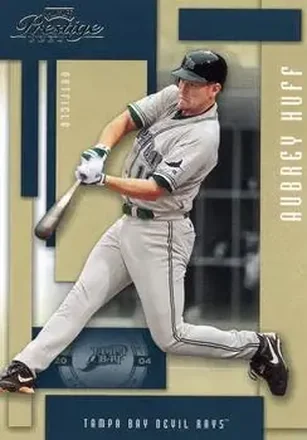 2004 Playoff Prestige #180 - Aubrey Huff - Tampa Bay Devil Rays