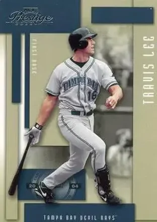 2004 Playoff Prestige #185 - Travis Lee - Tampa Bay Devil Rays