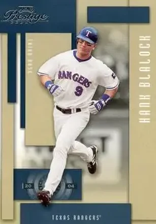 2004 Playoff Prestige #187 - Hank Blalock - Texas Rangers