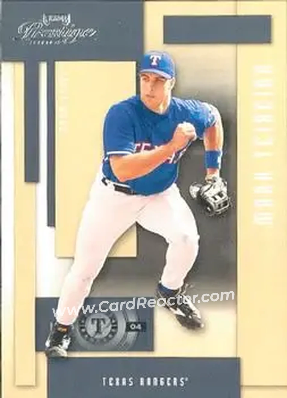 2004 Playoff Prestige #190 - Mark Teixeira - Texas Rangers - Front