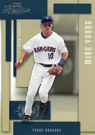 2004 Playoff Prestige #191 - Michael Young - Texas Rangers